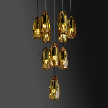Chatain Round Chandelier 18" - Camilalamps - Ca-1a-1217