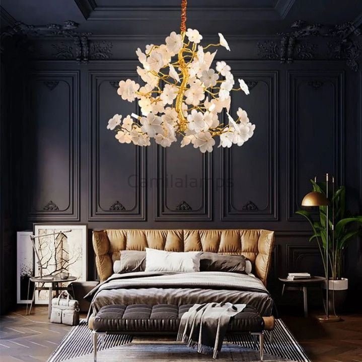 Cherry Dining Room Branch Chandelier - Camilalamps - Ca-1CH2023-1C1364
