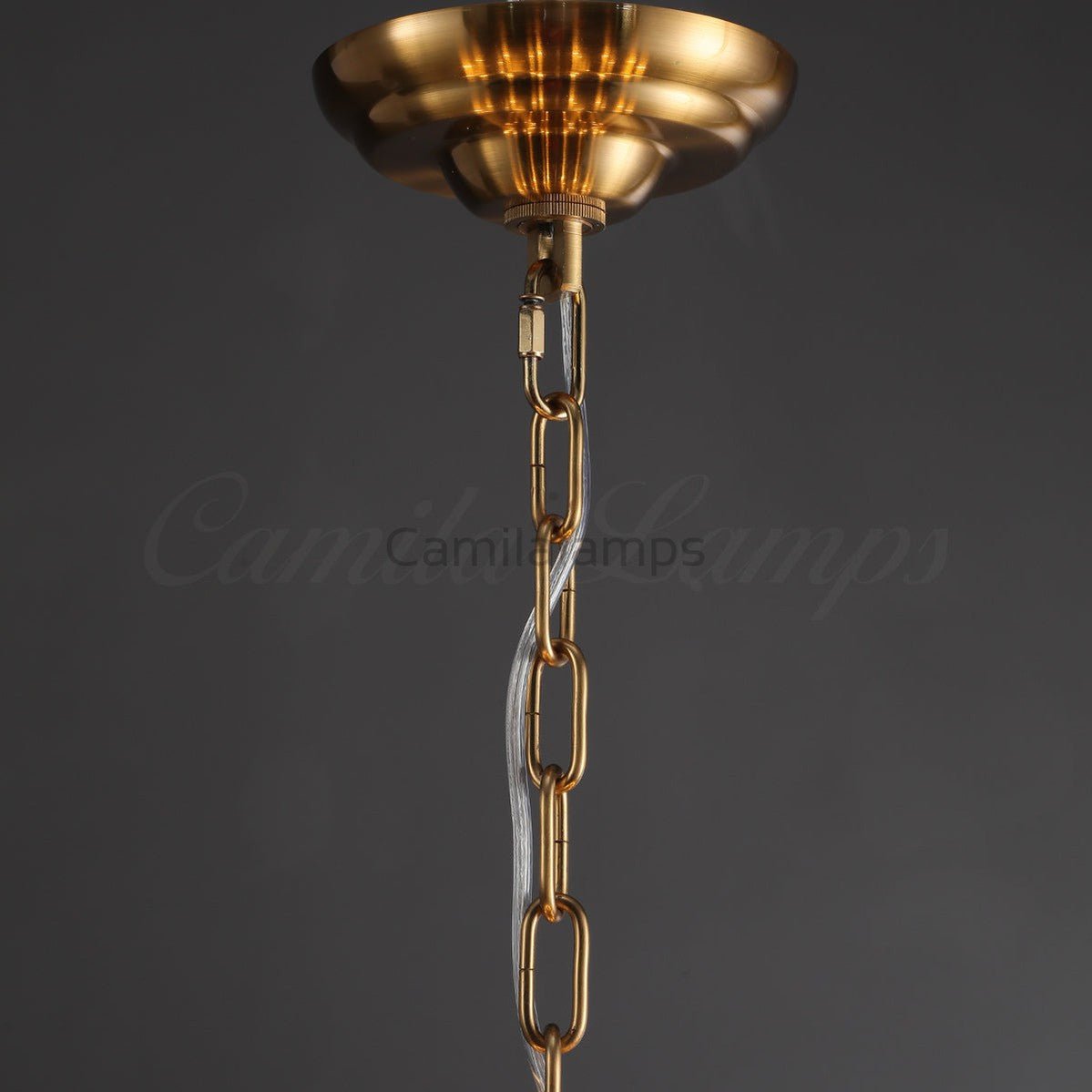 Chiaravalle Glass Modern Tiered Round Chandelier - Camilalamps - CAM1289
