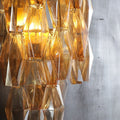 Chiaravalle Glass Modern Tiered Wall Sconces 19