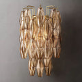 Chiaravalle Glass Tiered Short Wall Sconce - Camilalamps - WSCHIRA - 1