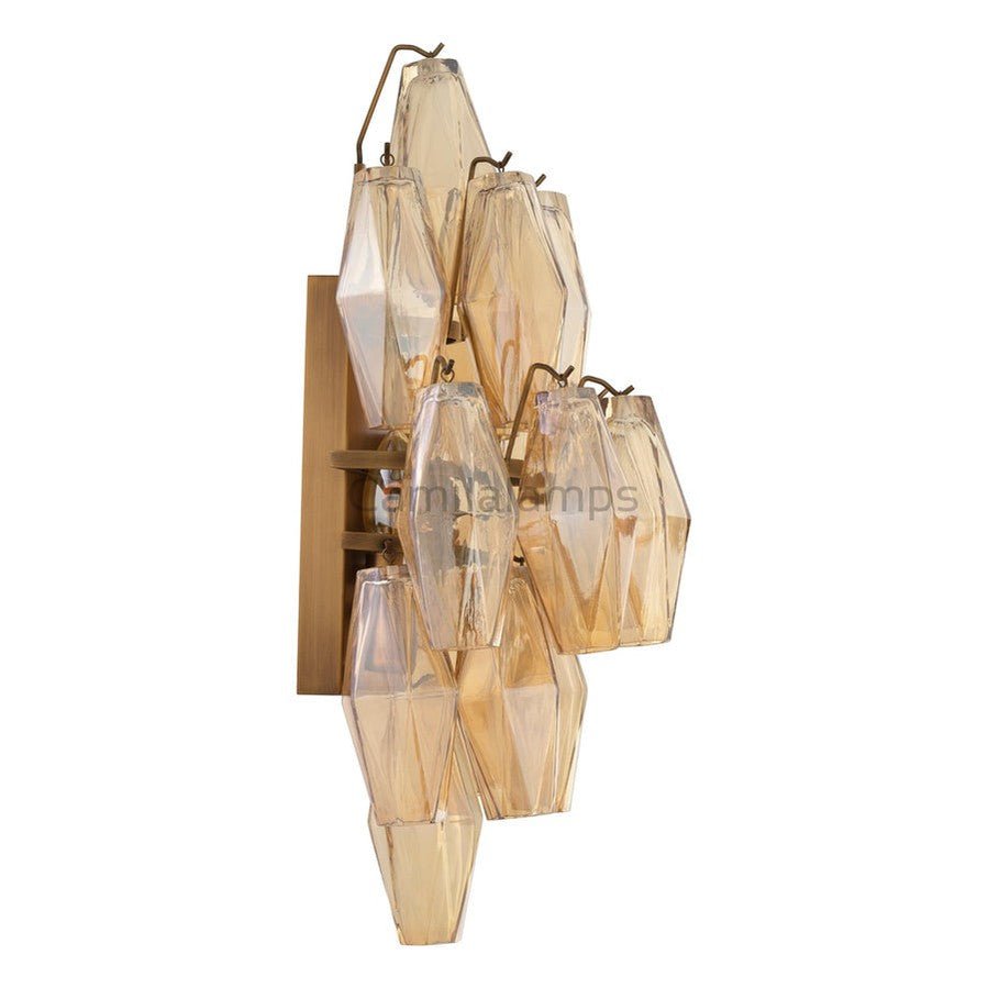 Chiaravalle Grand Drop Cascading Wall Sconce - Camilalamps - GDK - 4