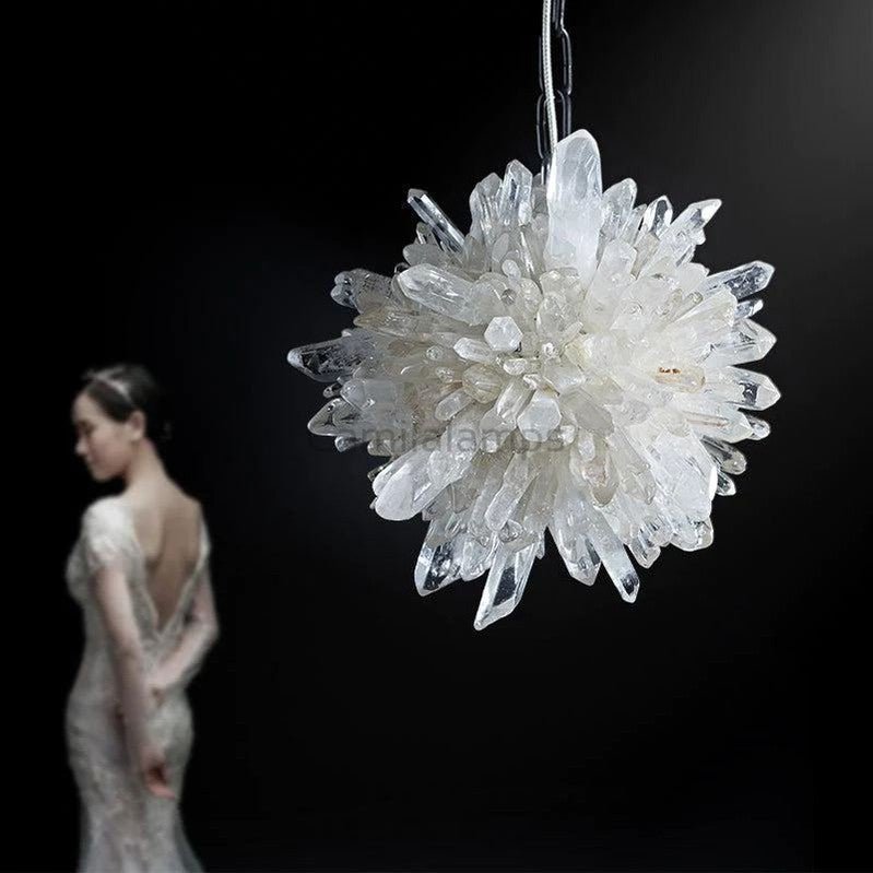 Chloe Modern Rock Crystal Creative Pendant Light - Camilalamps - CAM1472 - 2