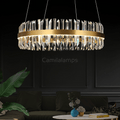 Chloe Round Crystal Chandelier - Camilalamps - ILM0490