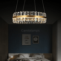 Chloe Round Crystal Chandelier - Camilalamps - ILC0491