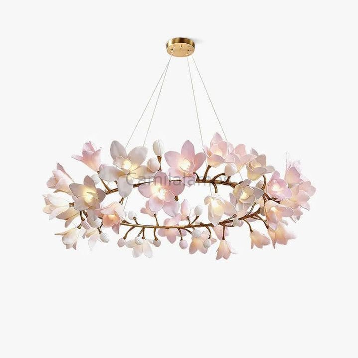 Circular Blossom Chandelier - Camilalamps - Ca-1BU2024-1C1836