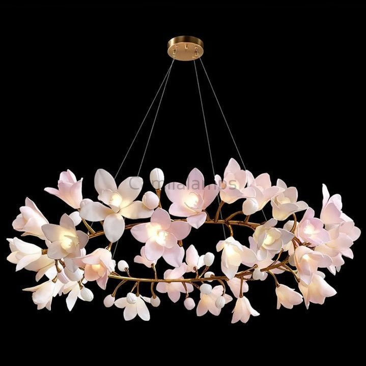 Circular Blossom Chandelier - Camilalamps - CA - BU2024 - C1843