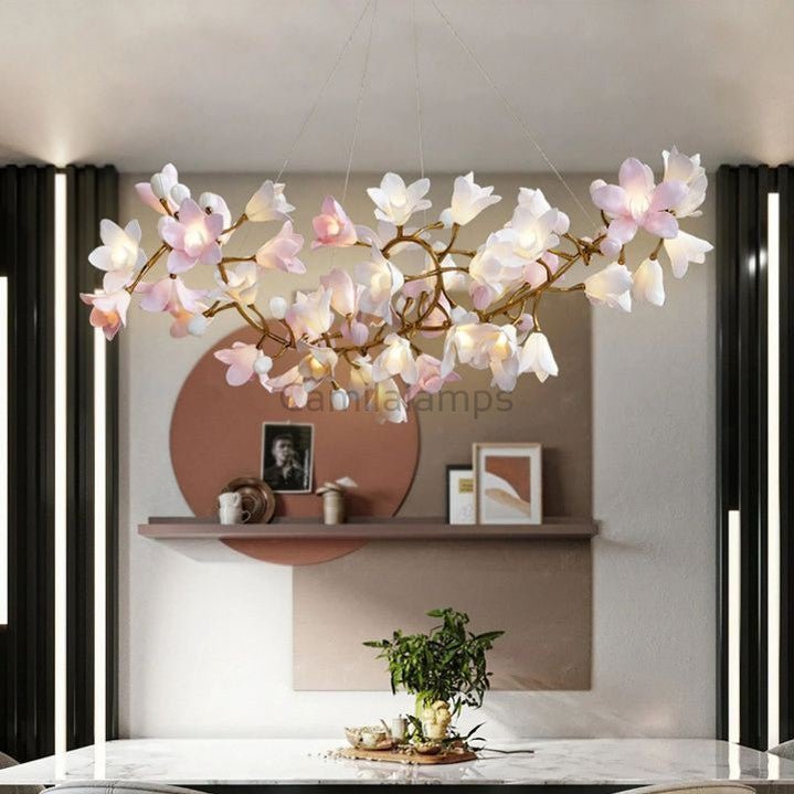 Circular Blossom Chandelier - Camilalamps - Ca-1BU2024-1C1840
