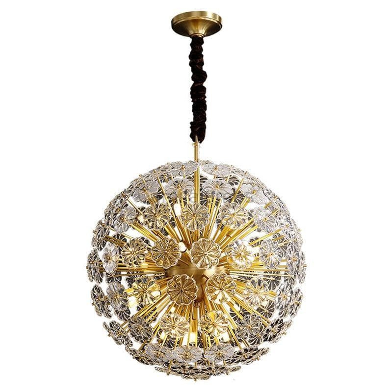 Classic Brass Dandelion Chandelier - Camilalamps - Ca-1Dandelion-136