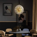 Classic Brass Dandelion Chandelier - Camilalamps - CA - Dandelion - 36
