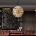 Classic Brass Dandelion Chandelier - Camilalamps - Ca-1Dandelion-136