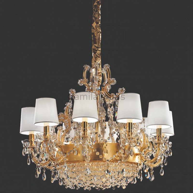 Classical Maria Theresa 13 - 21 Light Crystal Chandelier - Camilalamps - CA - Classical - 009