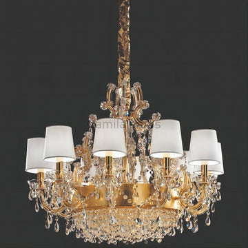 Classical Maria Theresa 13 - 21 Light Crystal Chandelier - Camilalamps - CA - Classical - 009