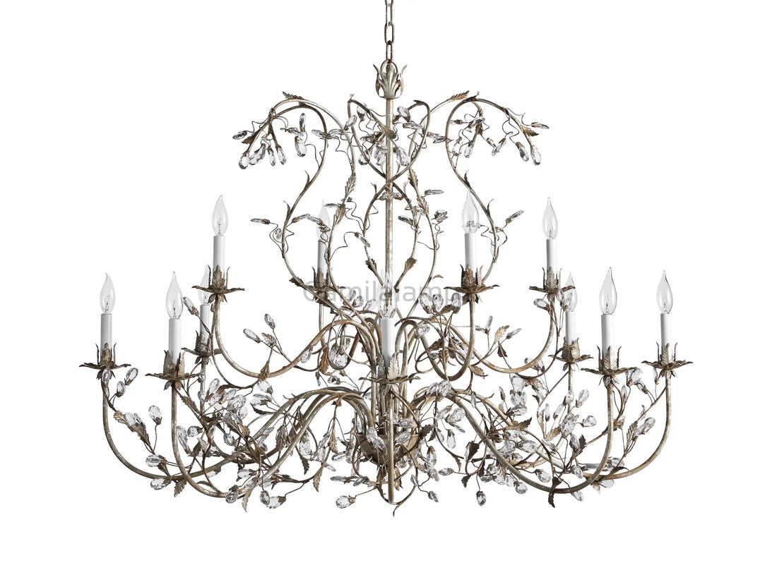 Claudette 12 - Light Chandelier - Camilalamps - Ca-1636H121