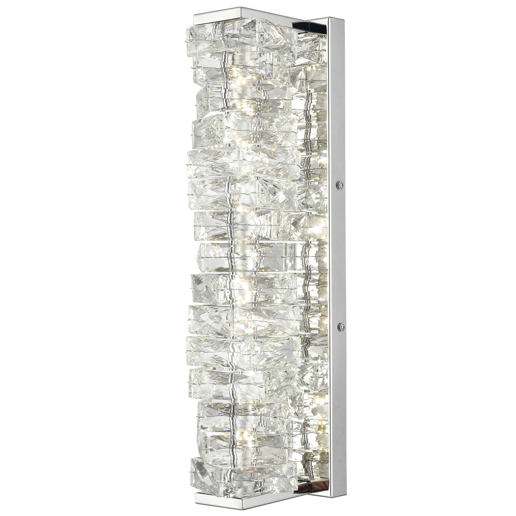 Claxo Crystal Block Wall Sconce - Camilalamps - CADLCDL2542266