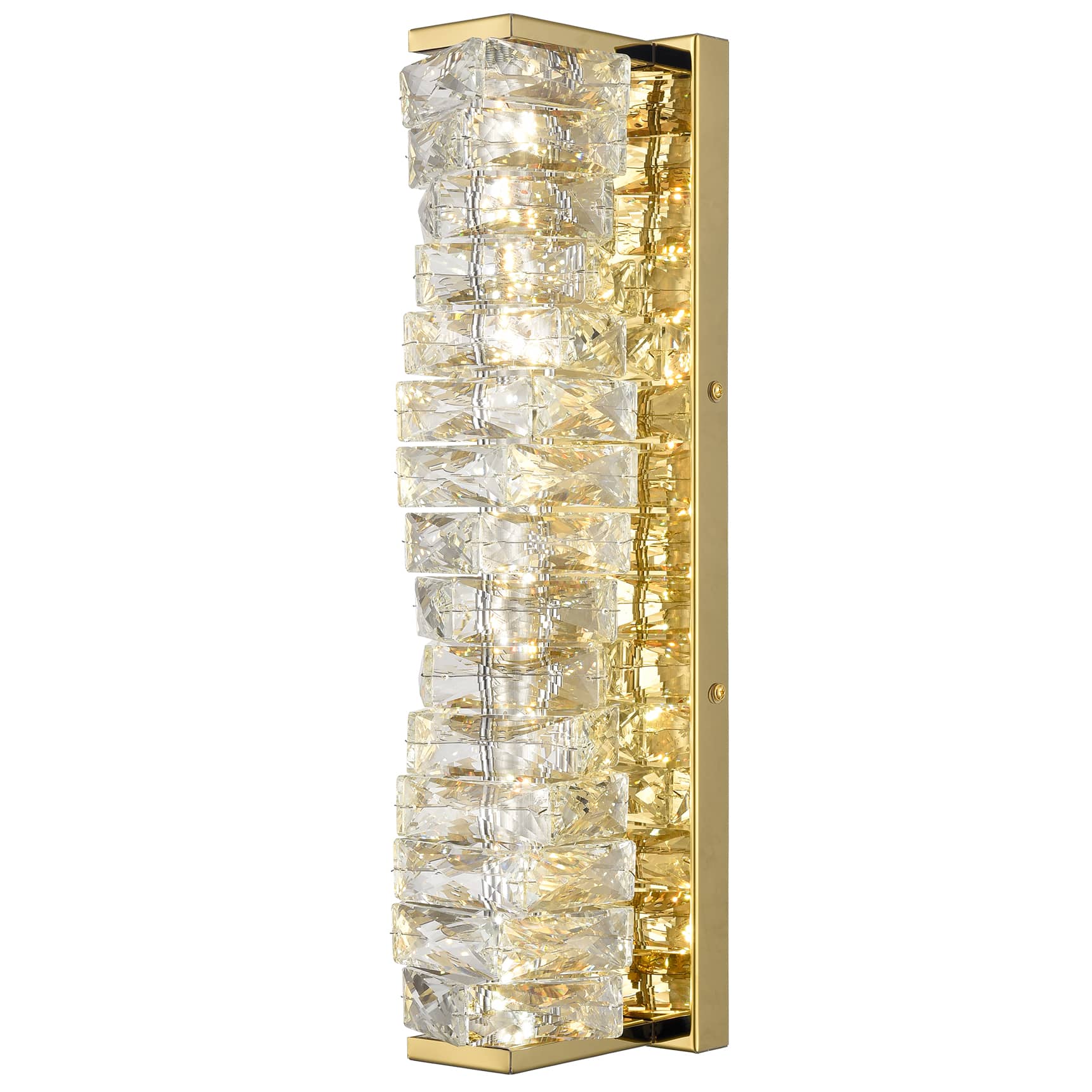 Claxo Crystal Block Wall Sconce - Camilalamps - CADLCDL2542268