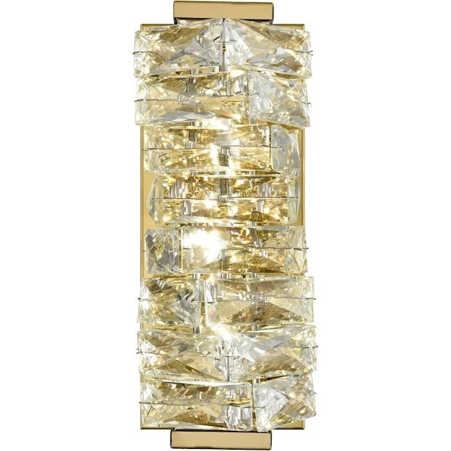 Claxo Crystal Block Wall Sconce - Camilalamps - CADLCDL2542267
