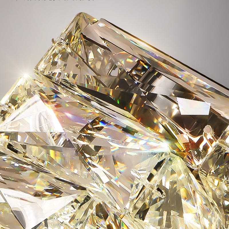 Claxo Crystal Block Wall Sconce - Camilalamps - CADLCDL2542267