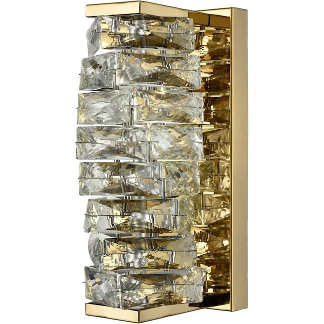 Claxo Crystal Block Wall Sconce - Camilalamps - CADLCDL2542267