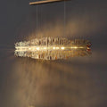 Clemo Island Gold Chandelier In Stainless Steel - Camilalamps - ILC0623