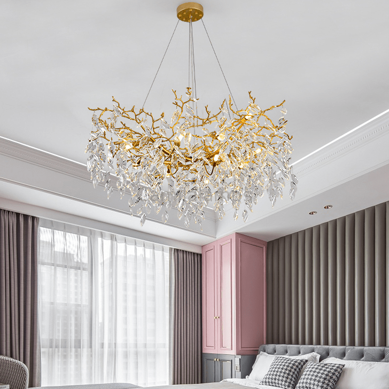 Cleo Branch Crystal Chandelier Light - Camilalamps - ILM0572
