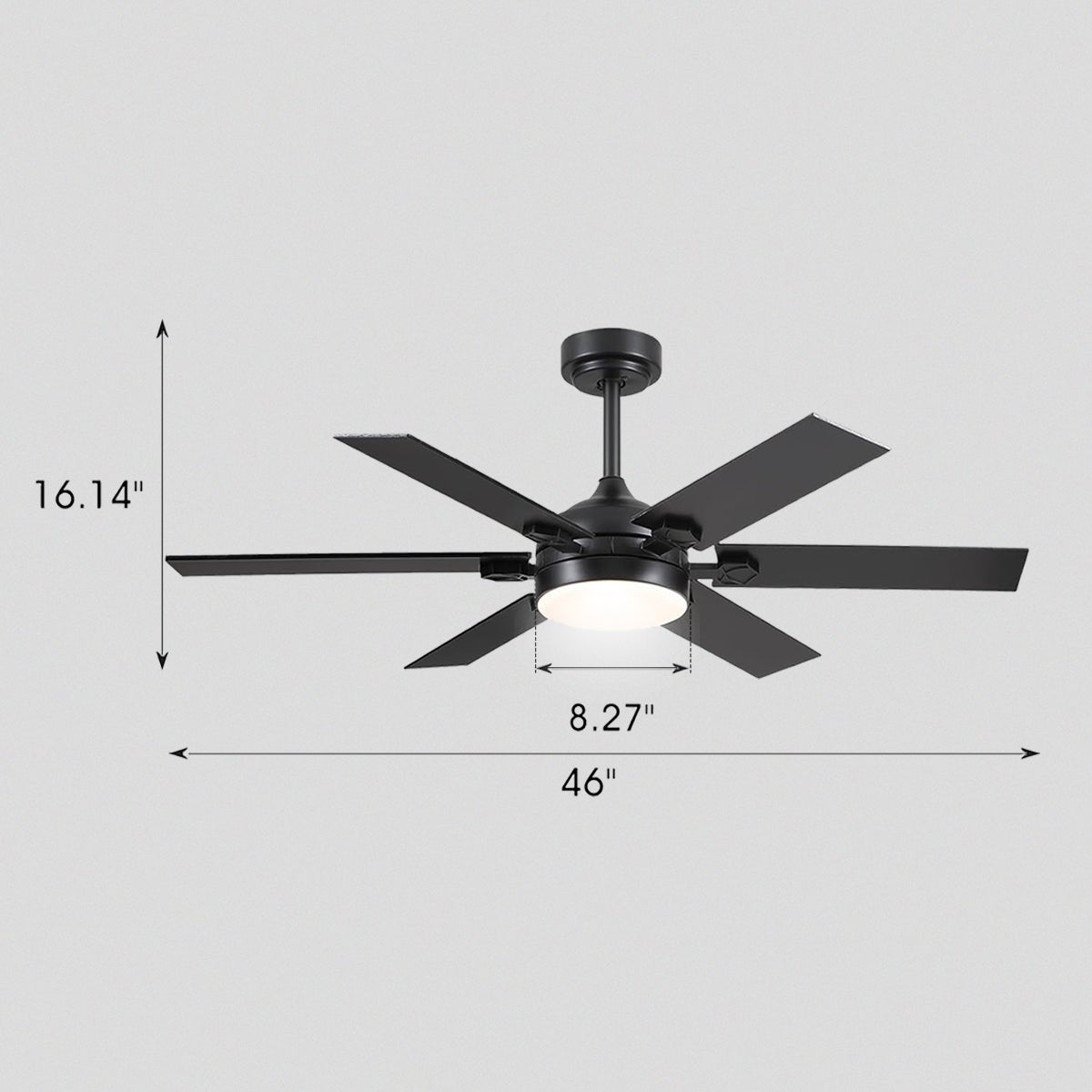 Clifan Ceiling Fans with Lights - Camilalamps - CA - FA7072