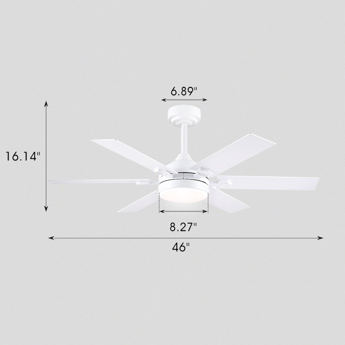 Clifan Ceiling Fans with Lights - Camilalamps - CA - FA7072