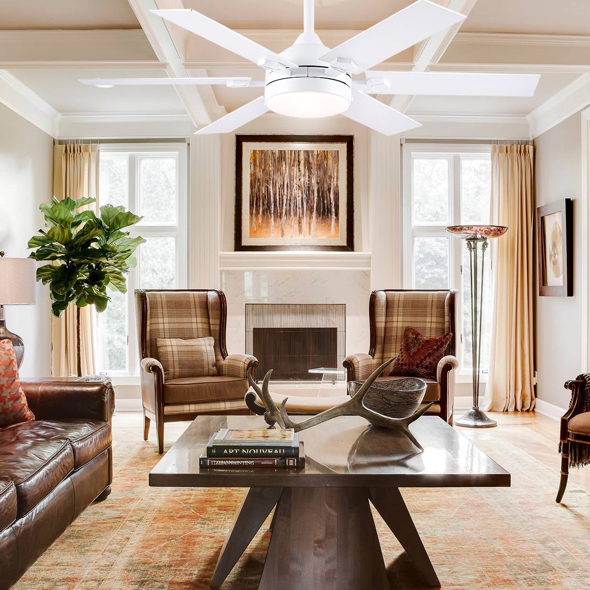 Clifan Ceiling Fans with Lights - Camilalamps - CA - FA7072