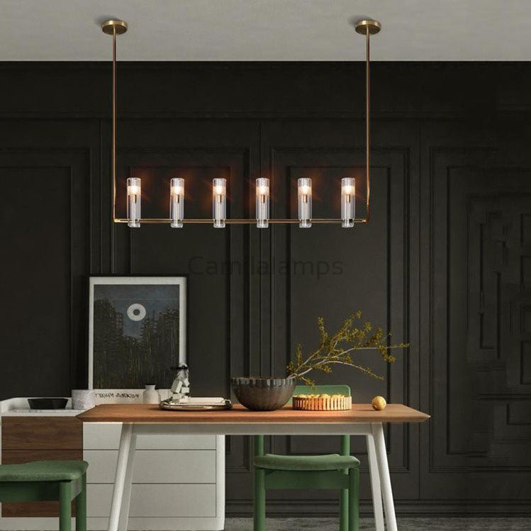 Cono Linear Chandelier for Dining Room - Camilalamps - Ca-1a-1476