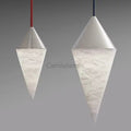 Conus Alabaster Chandelier - Camilalamps - Conus-1872-13 Lig-11