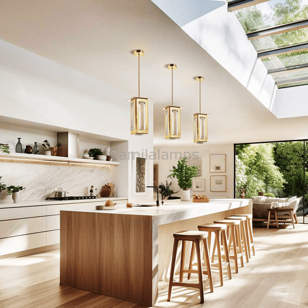 Cosmos Rectangle Pendant Light - Camilalamps - CA - LI2024 - C5596