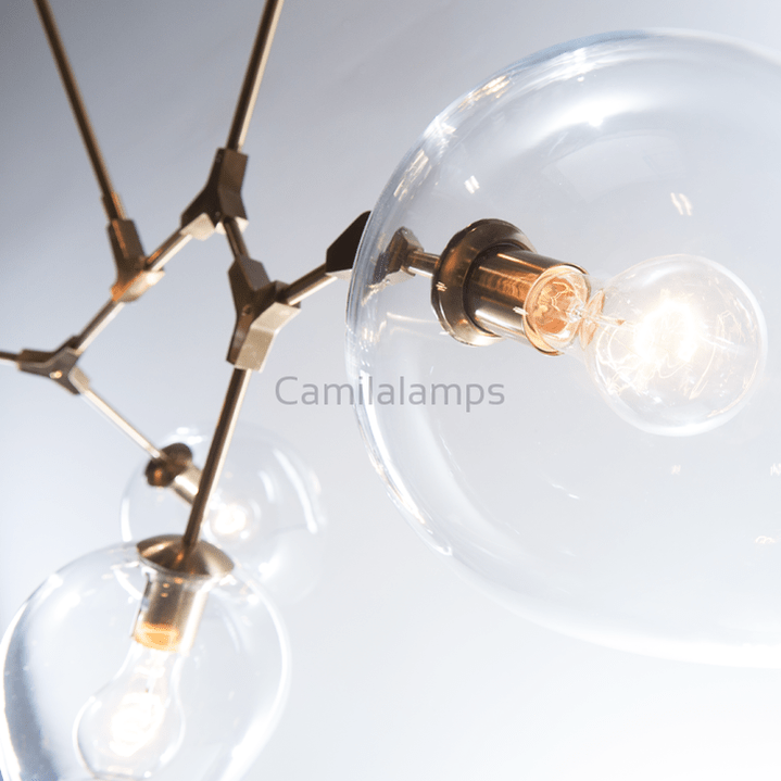 Covington Drop Globe Branching Bubble Chandelier 30'' - Camilalamps - CVT30 - 5