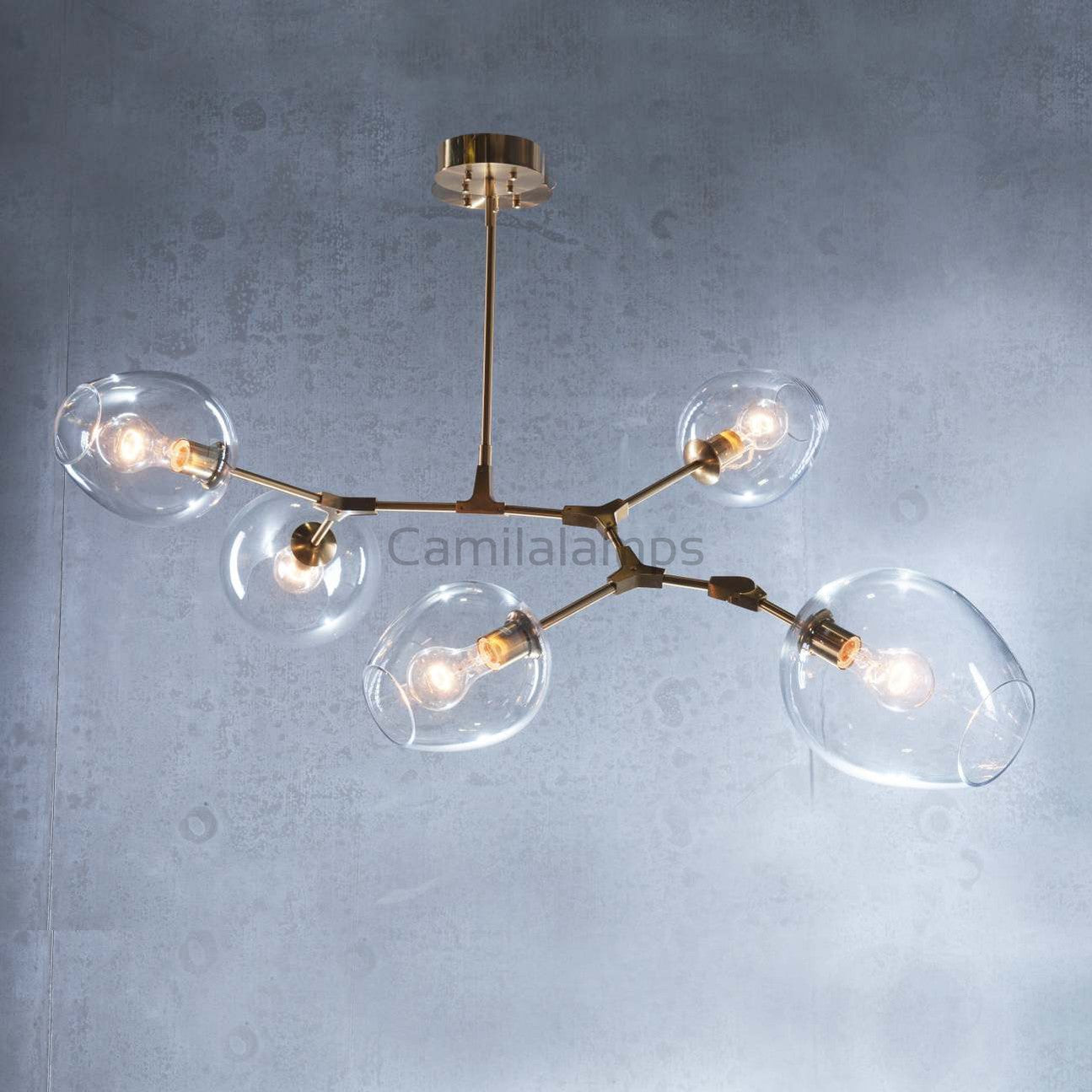 Covington Drop Globe Branching Bubble Chandelier 30'' - Camilalamps - CVT30 - 5