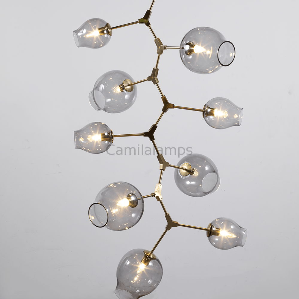 Covington Drop Globe Branching Bubble Chandelier 38'' - Camilalamps - CANTOS - 1