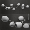 Covington Horizontal Globe Branching Bubble Chandelier - Camilalamps - CHCUS - 1
