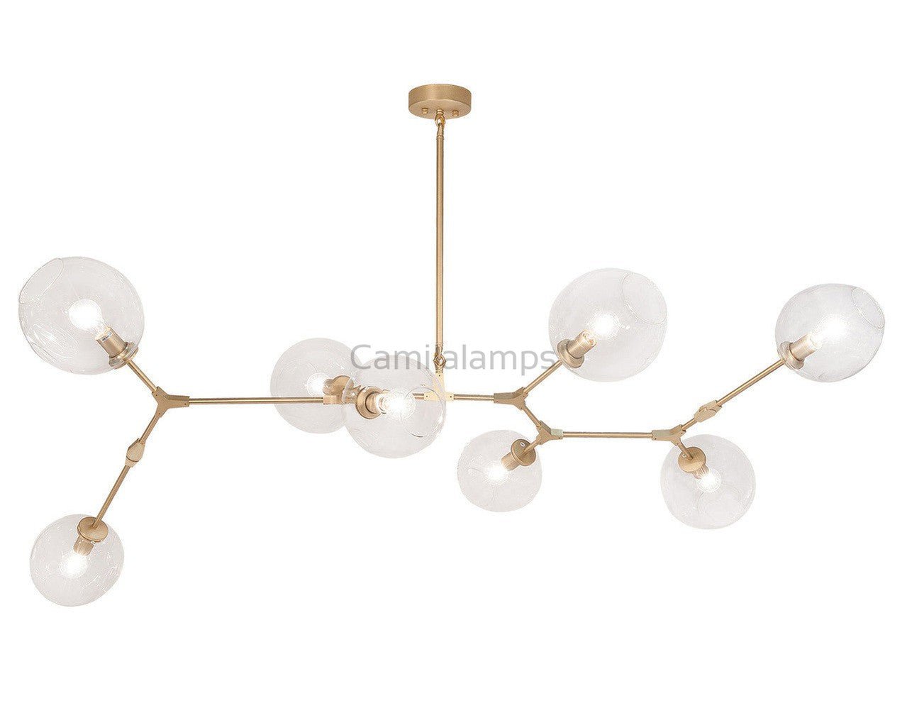 Covington Horizontal Globe Branching Bubble Chandelier - Camilalamps - CHCUS - 3