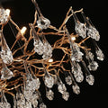 Creative Rose Crystal Brass Branch Chandelier - Camilalamps - CA - 0027