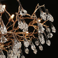 Creative Rose Crystal Brass Branch Chandelier - Camilalamps - Ca-10027