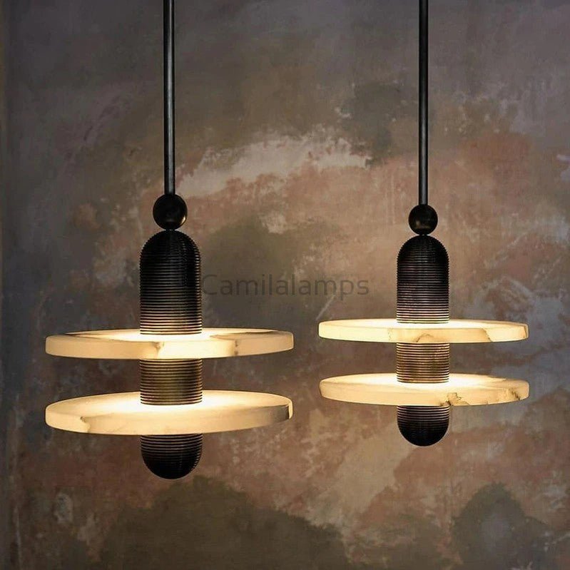 Csilla Alabaster Pendant Light - Camilalamps - CA - AL2024 - C2379