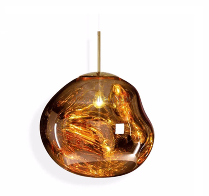 Custom Lava Glass Chandelier - Camilalamps - CA - CZLAVA - 2