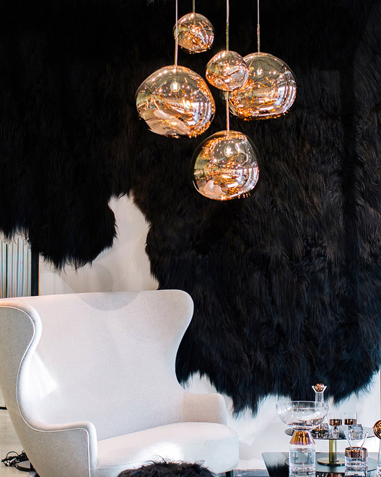 Custom Lava Glass Chandelier - Camilalamps - CA - CZLAVA - 33