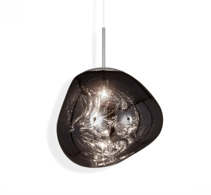 Custom Lava Glass Chandelier - Camilalamps - CA - CZLAVA - 1