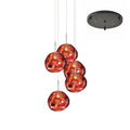 Custom Lava Glass Chandelier - Camilalamps - CA - CZLAVA - 12