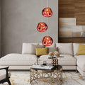 Custom Lava Glass Chandelier - Camilalamps - CA - CZLAVA - 4