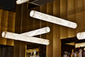 Cylindrical Alabaster Linear Chandelier - Camilalamps - Cylin - 285 - 1