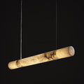 Cylindrical Alabaster Linear Chandelier - Camilalamps - Cylin-1285-1-11