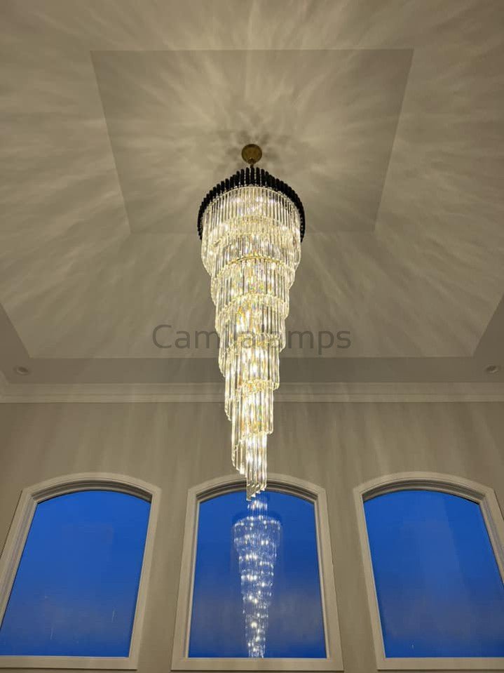 Cyrus Multiple Tier Crystal Chandelier - Camilalamps - Ca-1a-1570