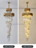 Cyrus Multiple Tier Crystal Chandelier - Camilalamps - Ca-1a-1565