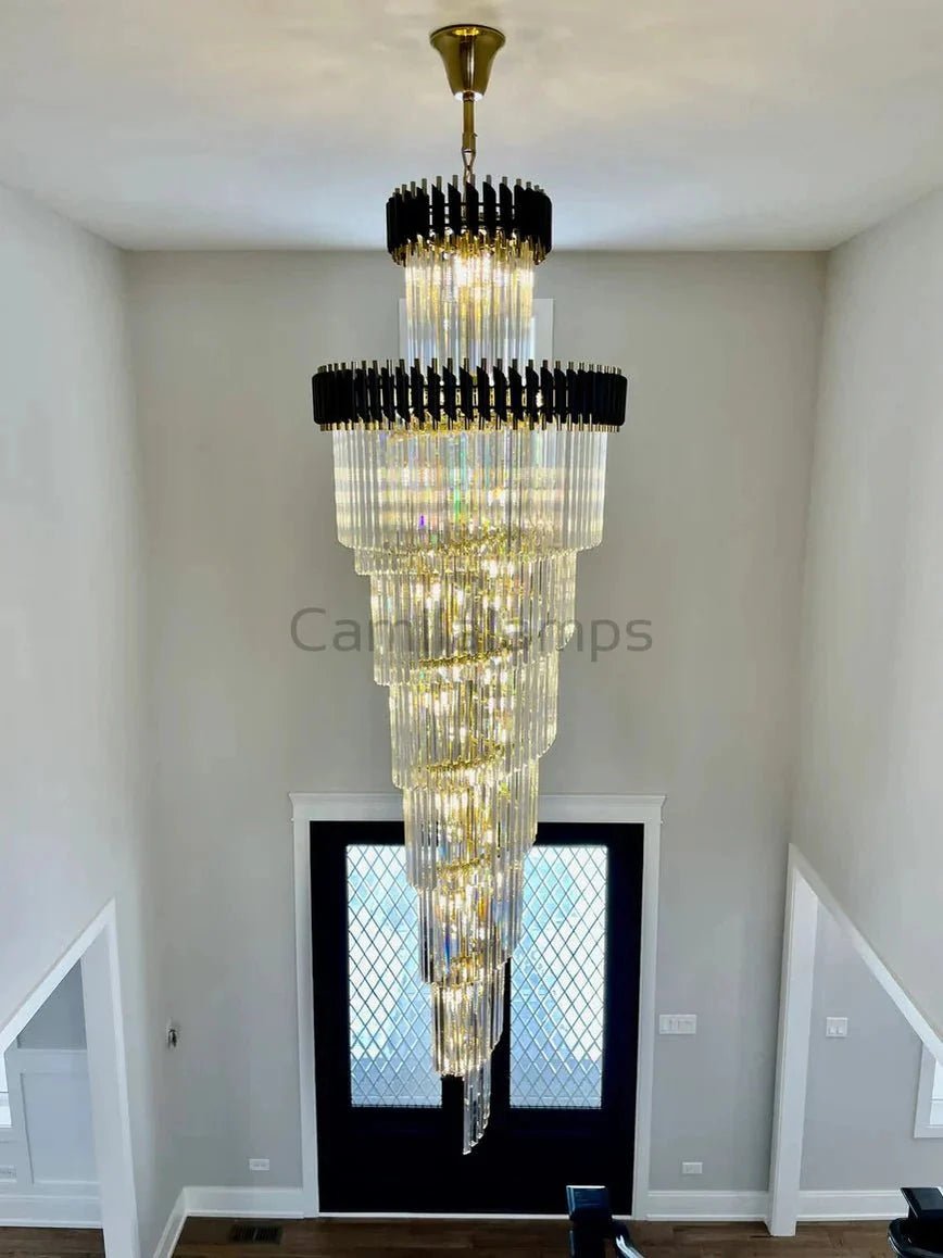 Cyrus Multiple Tier Crystal Chandelier - Camilalamps - Ca-1a-1569