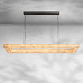 Rivaga Rectangular Calcite Chandelier 54